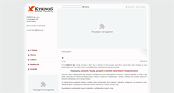 Desktop Screenshot of kyknos.maxdesign.pl